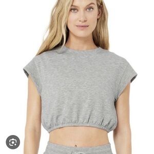 ALO Dreamy Crop Short Sleeve